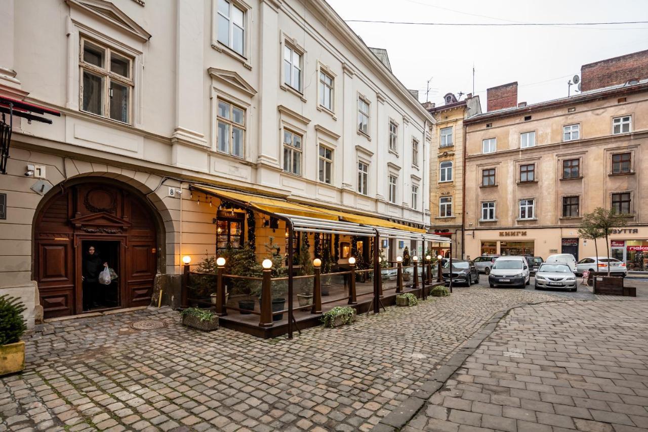 Romari Площа Катедральна 8 Lejlighed Lviv Eksteriør billede